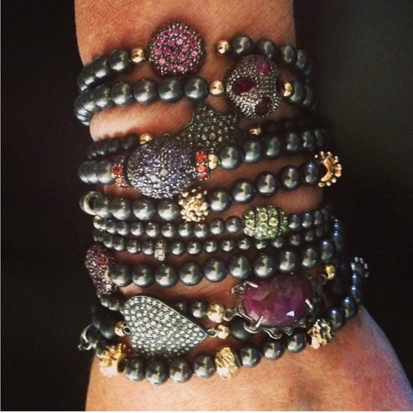 Jessica Kagan Cushman (JKC) Oxidized Silver Beads and Citrine Bracelet - Picture 6 of 7